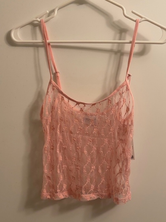 Urban Outfitters Tops - NWT Urban Outfitters Light Pink Lace Camisole